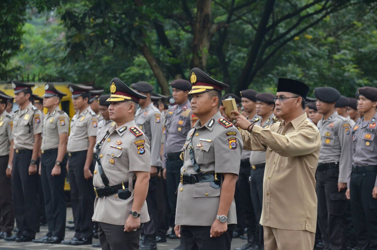 Kapolresta Tangerang Pimpin Sertijab Wakapolres