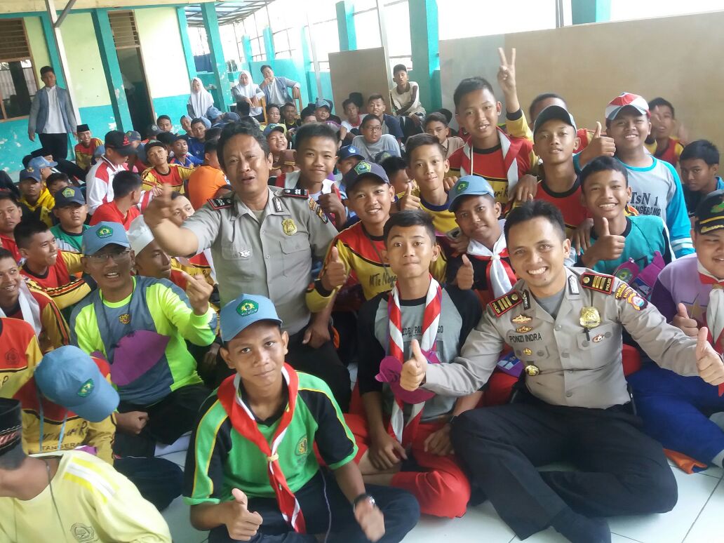 Cegah Penyebaran Narkoba, Polsek Mauk Sosialisasi ke-Sekolah