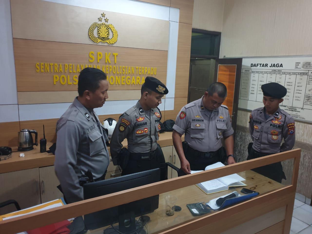 Sampaikan Pesan Kamtibmas Direktorat Samapta Polda Banten Intens Patroli R4