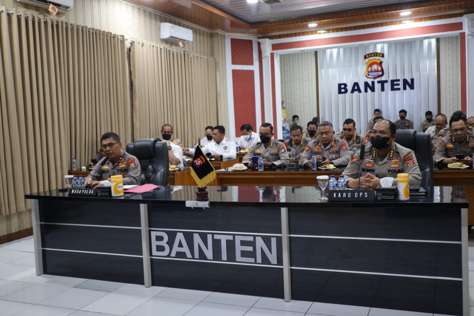Wakapolda Banten Tekankan Kembali Atensi Kapolri Untuk Berantas Kejahatan Hingga Tuntas