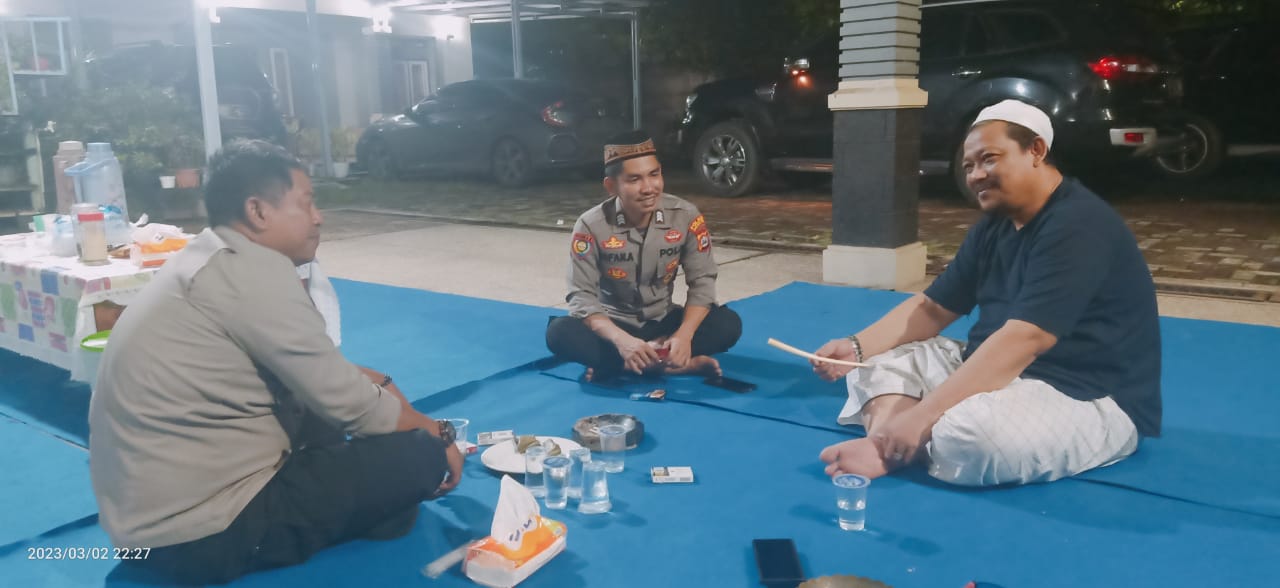 Personel Polsek Cipocok Jaya Polresta Serkot Polda Banten Laksanakan Sambang Dan Kunjungan Sowan Sesepuh
