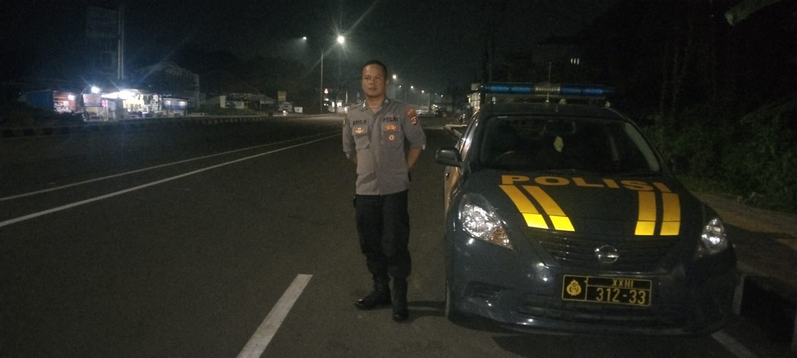 Antisipasi Balapan liar dan tindak pidana menjelang pagi hari Personel Polsek Curug Polresta Serkot Polda Banten, Gelar patroli